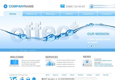 網頁設計模板 構建高效專業的網站設計方案
